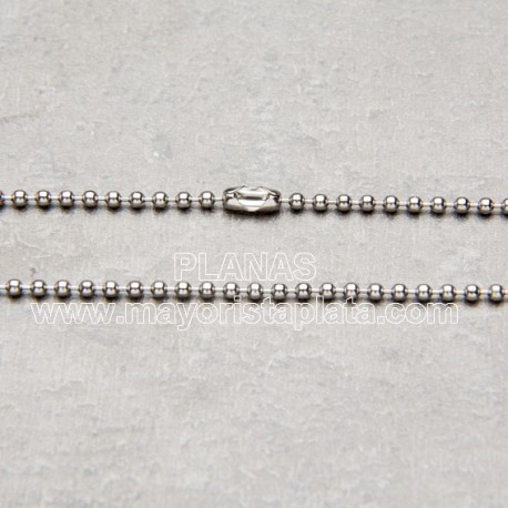 Steel balls chain 50cm.
