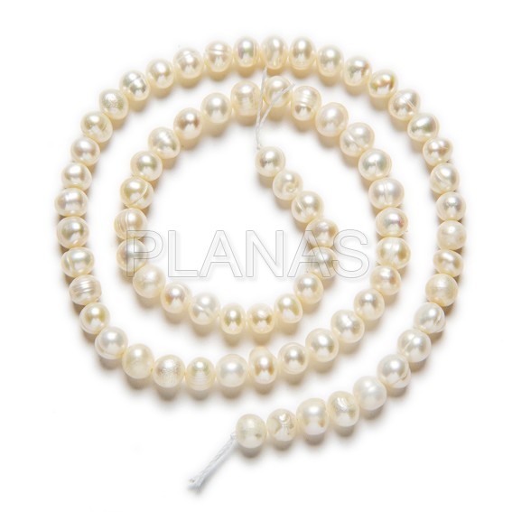 Cultured pearls 5mm