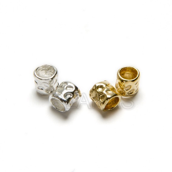 Sterling silver spacer.