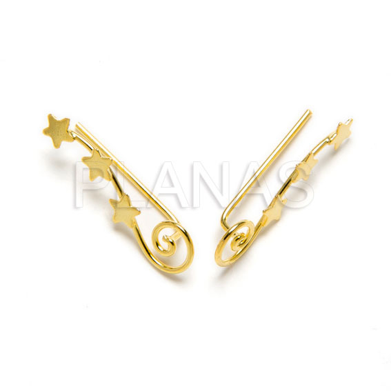 Sterling silver earring