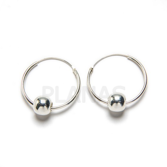 Lisa silver earring