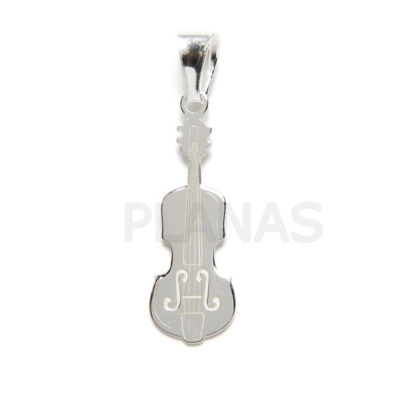 Colgante en Plata de Ley.VIOLIN.