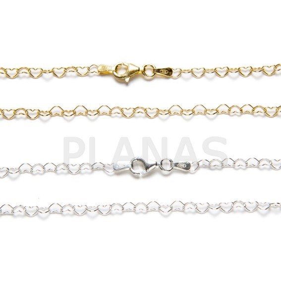 Chains sterling silver pellets
