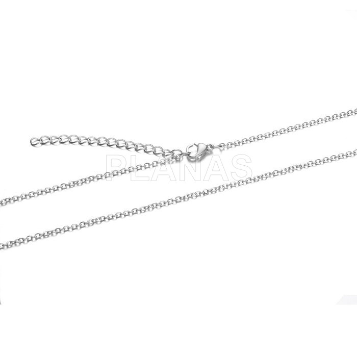 Cadena de eslabones en Acero Inoxidable 304.60+5cm.
