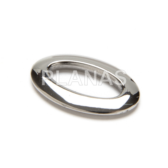 Entrepieza en Acero Inoxidable de 23,5x15x2,5mm.