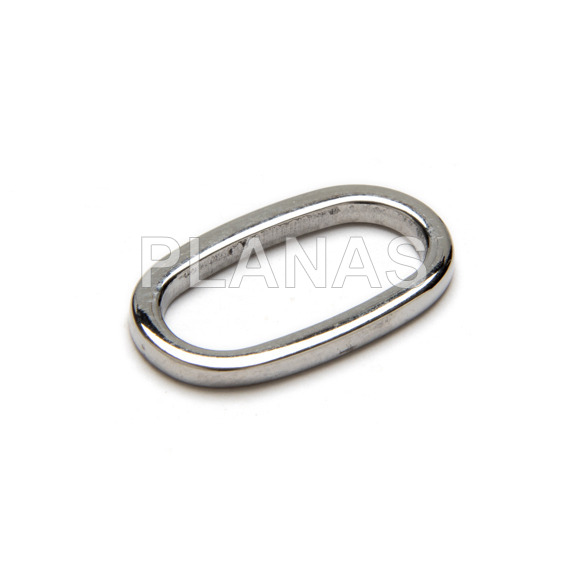 Entrepieza en Acero Inoxidable.20x12mm.