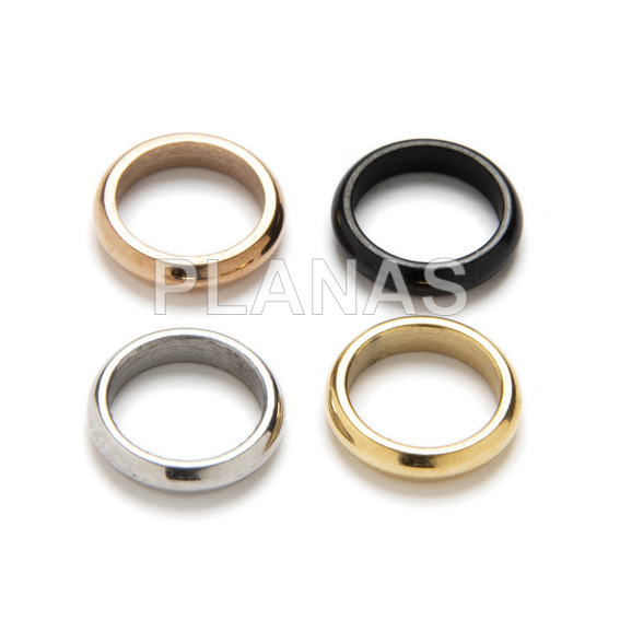 Welded steel ring 9,4x9,4x2mm