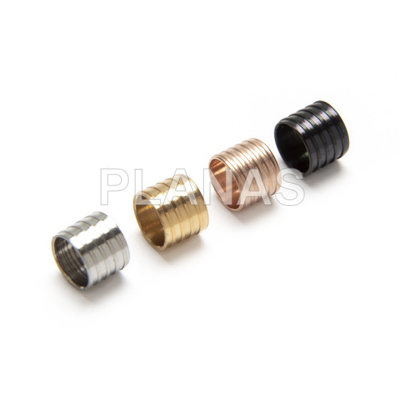 Entrepieza en Acero Inoxidable.4x5mm.