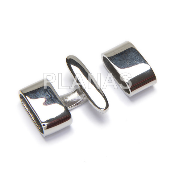 23x21,5x7,5mm fechamento de aço.