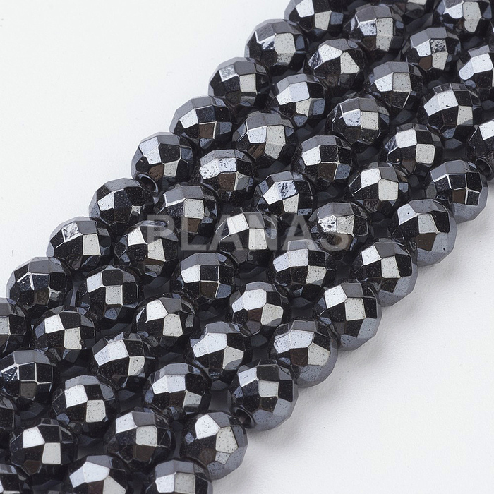 Tira de Hematite 4mm.