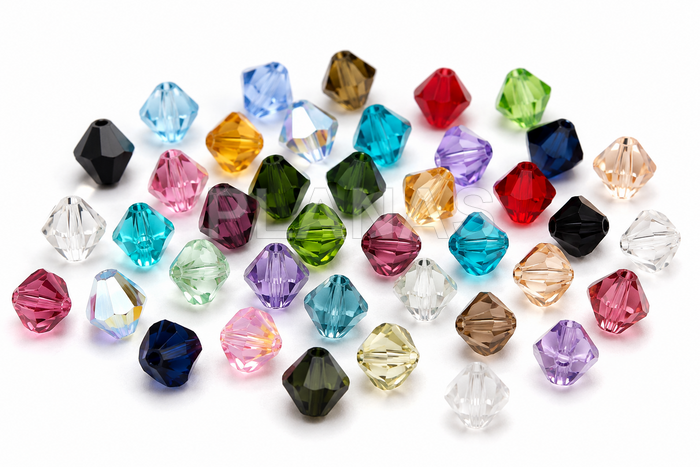 Tupí 5mm, Componente Swarovski.