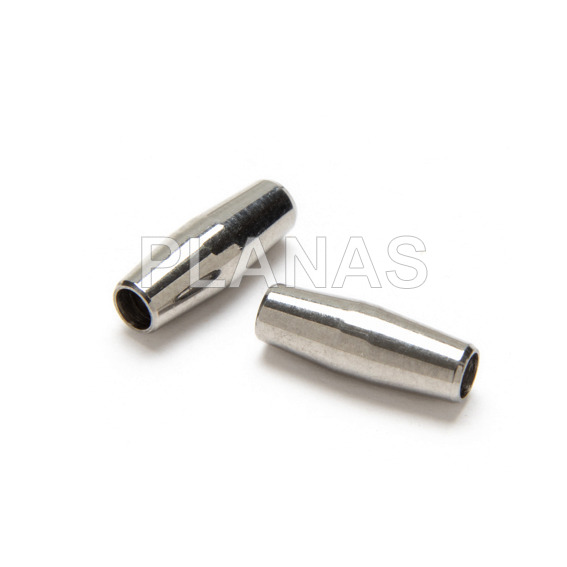 Entrepieza en Acero Inoxidable.11x4mm.