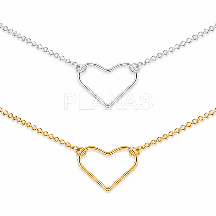 Collar en Plata de ley.