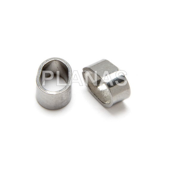 Entrepieza en Acero Inoxidable.7x3mm.