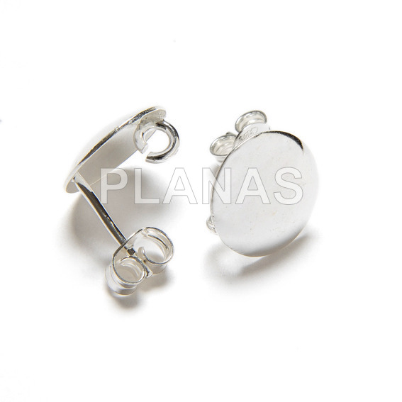 Silver hooks for earrings