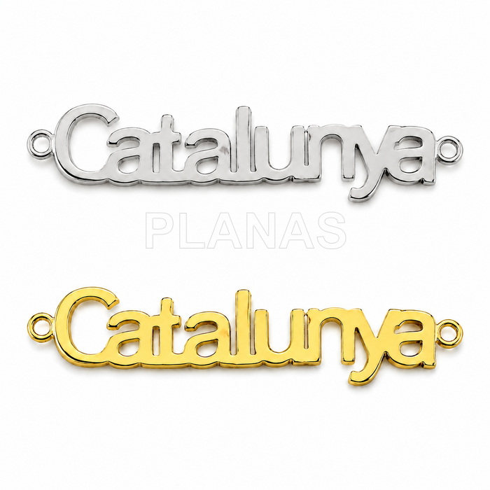 Centro de mesa em prata de lei. catalunha.