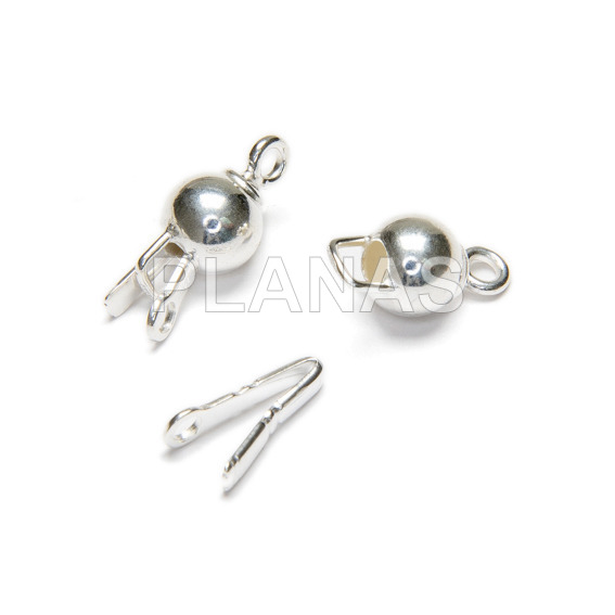 Sterling silver fechar
