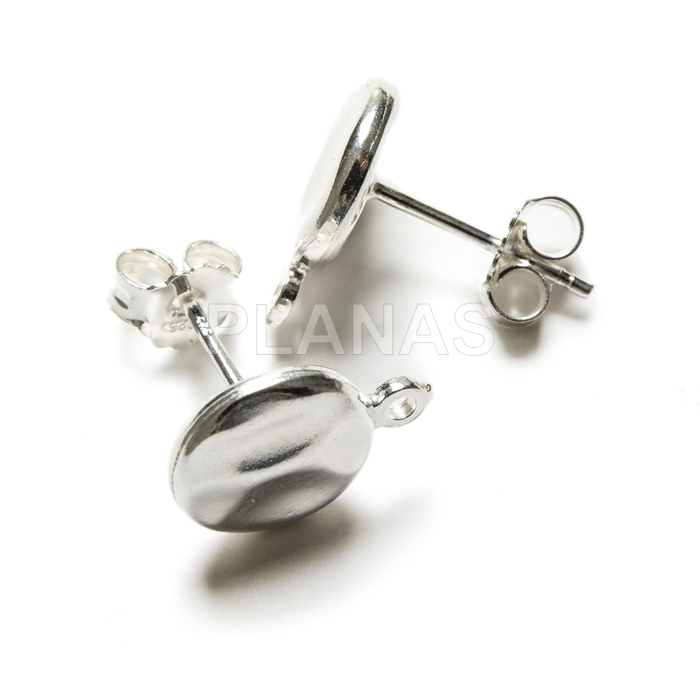 Silver hooks for earrings