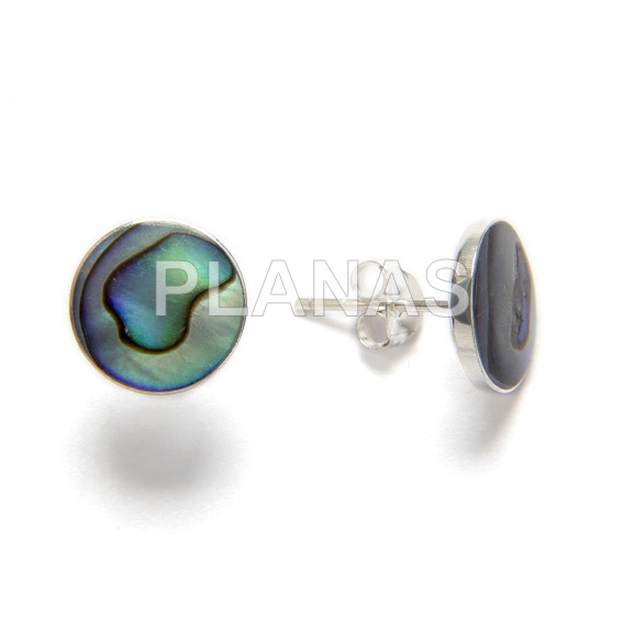 Sterling silver earrings.
