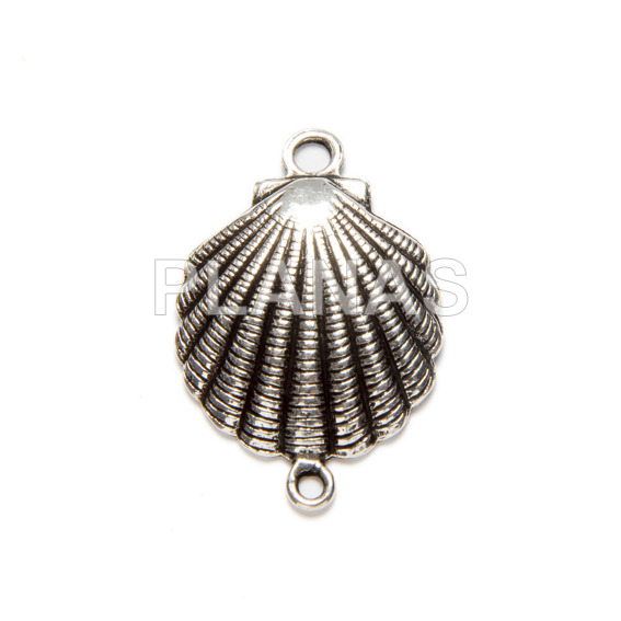 Sterling silver shell