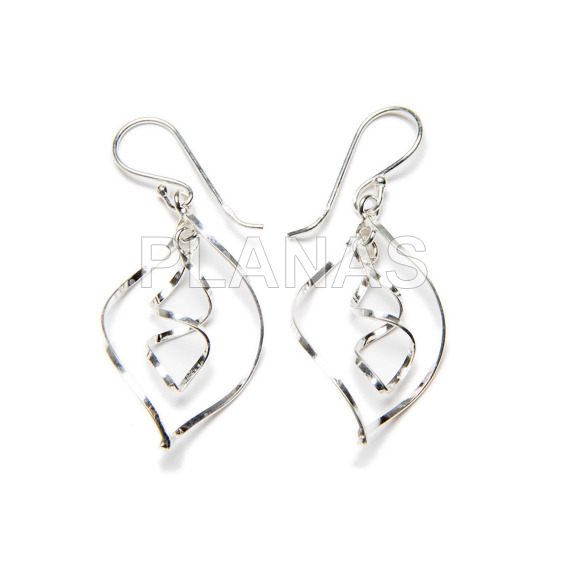 Sterling silver earring