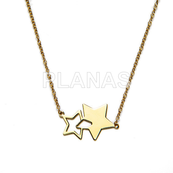 Colar em prata esterlina mapa mundi.