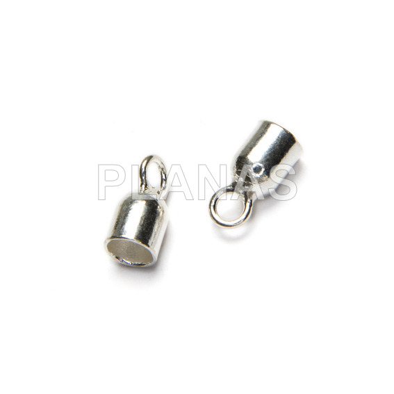 Closed terminal 1.5mm silver.