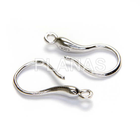Silver fornitura for earrings
