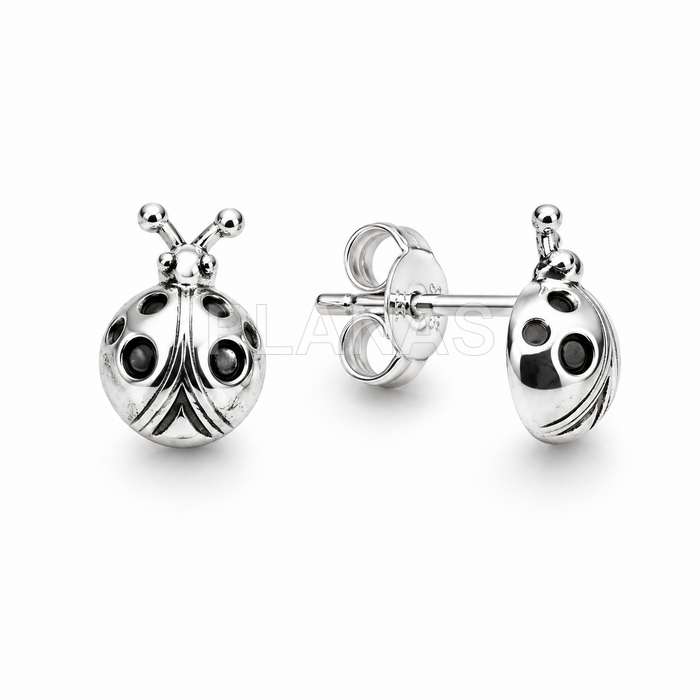 Sterling silver brinco.
