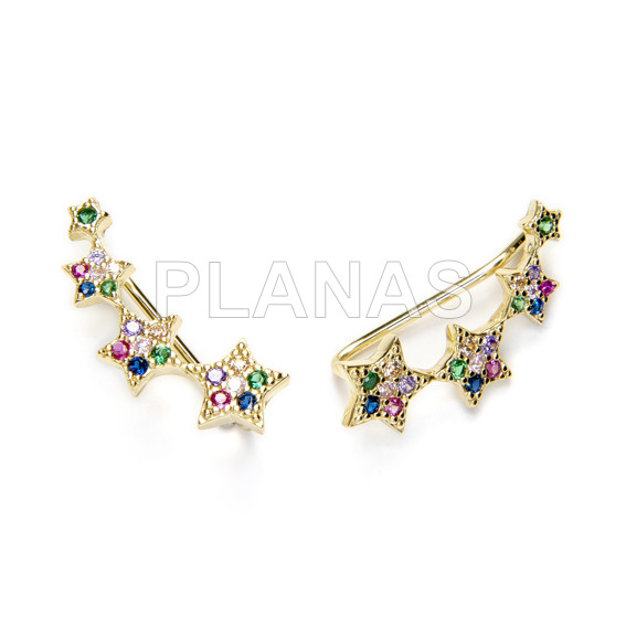 Sterling silver earring