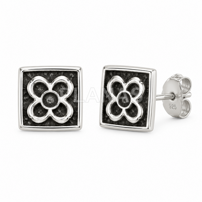 Pendientes en Plata de ley. PANOT.
