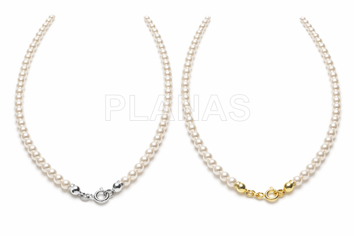 Pulseira de prata esterlina com ágatas coloridas.