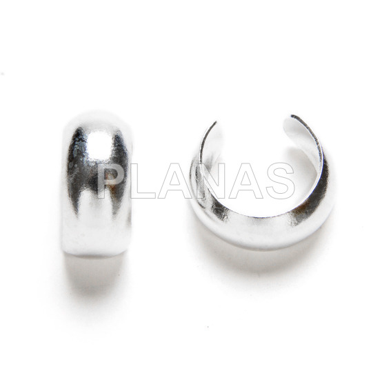 Cartilagem em prata de lei.