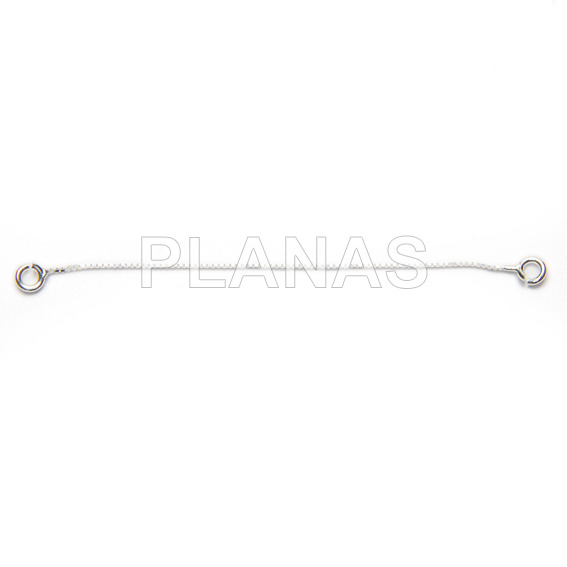 Extensión en Plata de Ley.7,5cm.