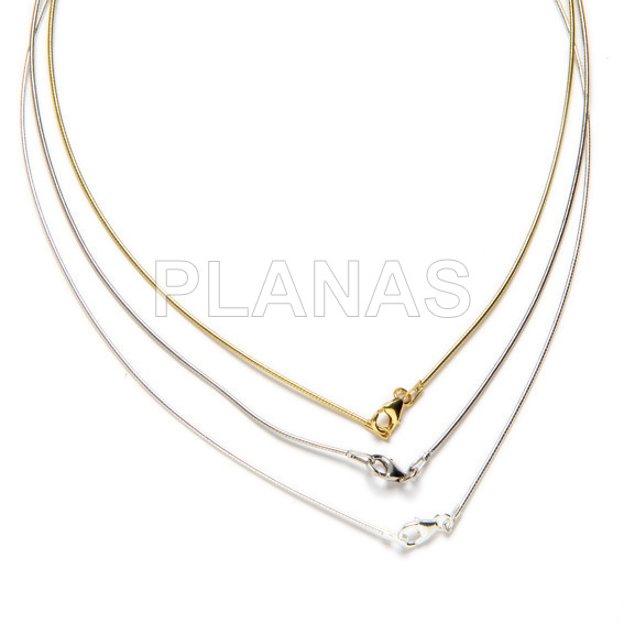 Omega chain sterling silver 40cm