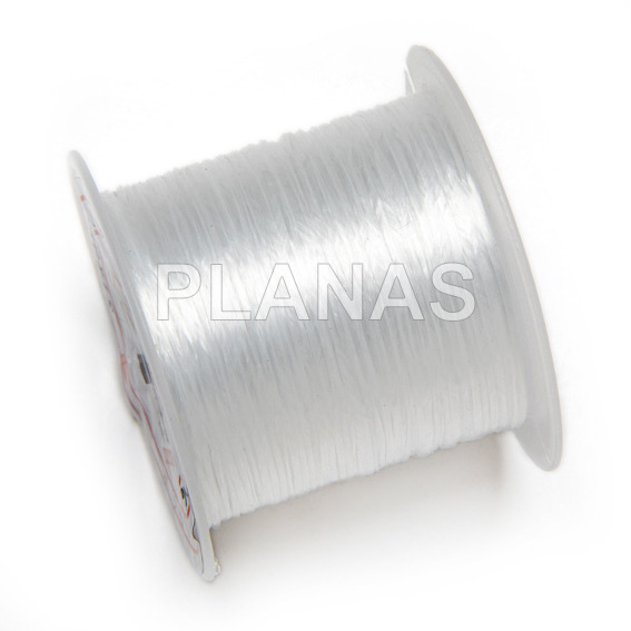 Flat elastic silicone coil 0.8x11mm.