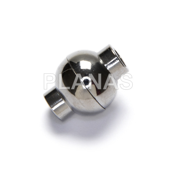 304 stainless steel clasp, with 4x2.5mm inner hole.