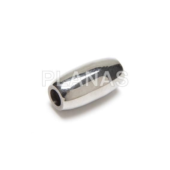 304 stainless steel magnetic clasp, with 3mm inner hole.