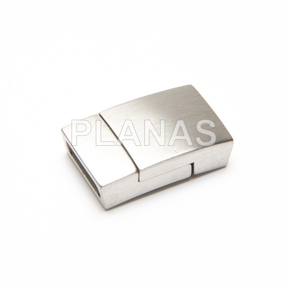 304 stainless steel magnetic clasp, with 9x2mm inner hole.