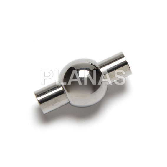 304 stainless steel magnetic clasp with 2mm inner hole.