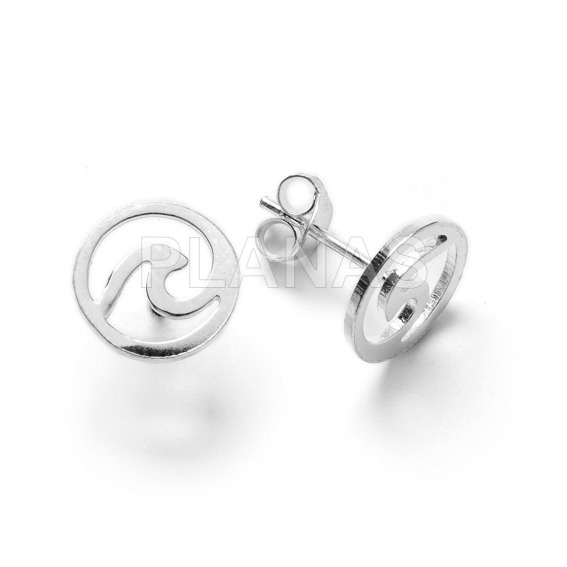 Sterling silver earrings.ola.