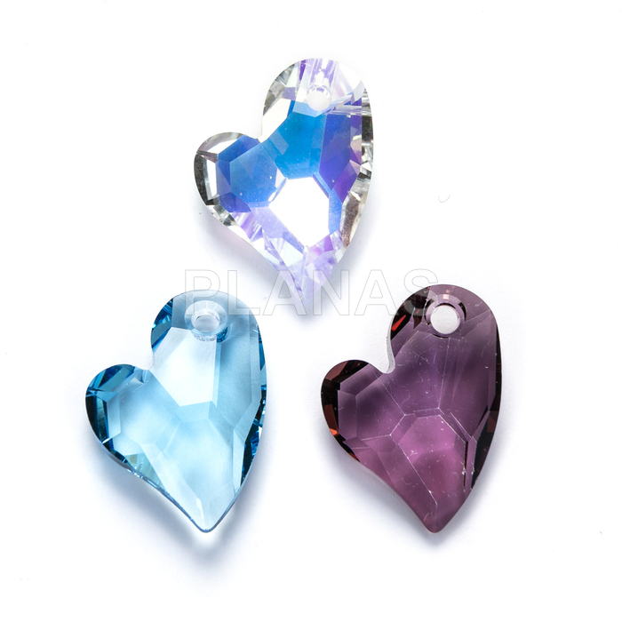Swarovski heart 17mm.
