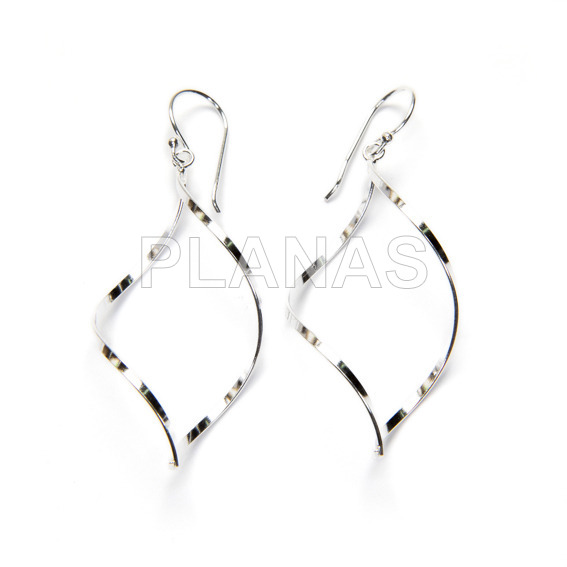 Sterling silver earring