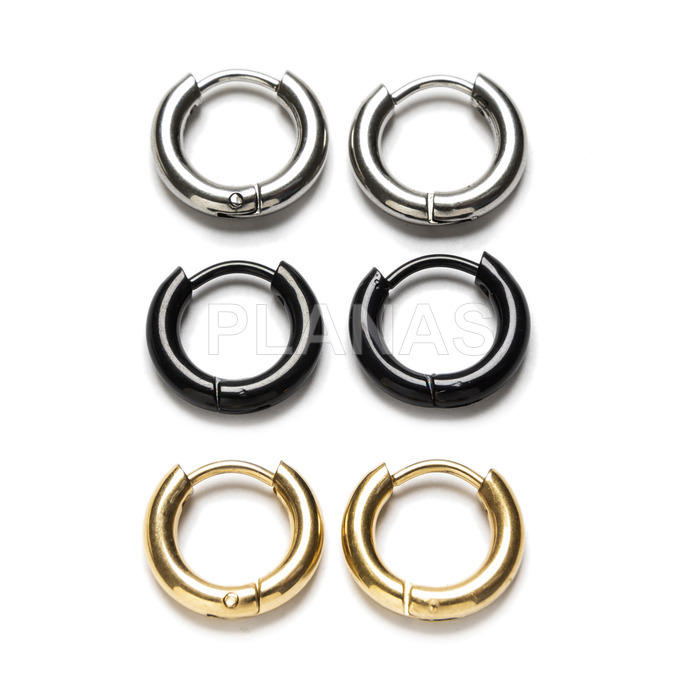 Rings in stainless steel 304 with a thickness of 2mm. 2x14mm.