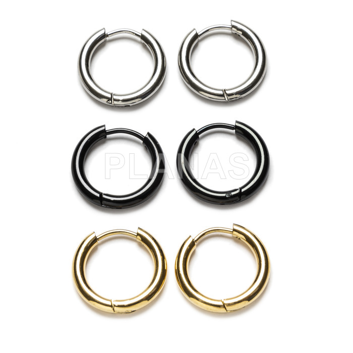 Rings in stainless steel 304 with a thickness of 2mm. 2x16mm.