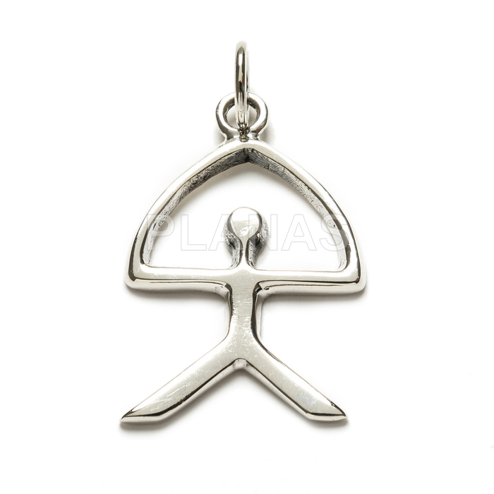 Sterling silver pendant. indalo.