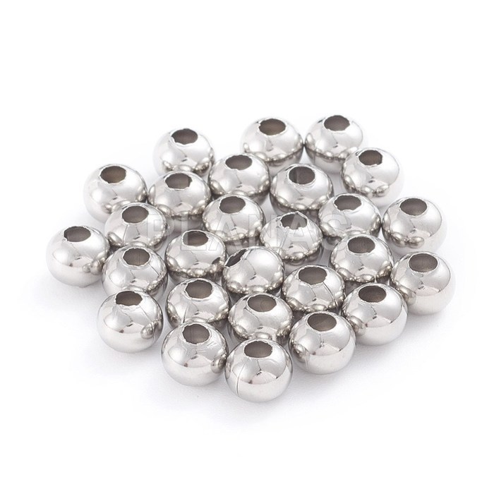 Pack de 200 bolas en Acero Inoxidable. 6mm.