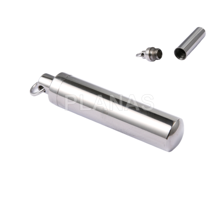 Colgante en Acero Inoxidable para las cenizas.