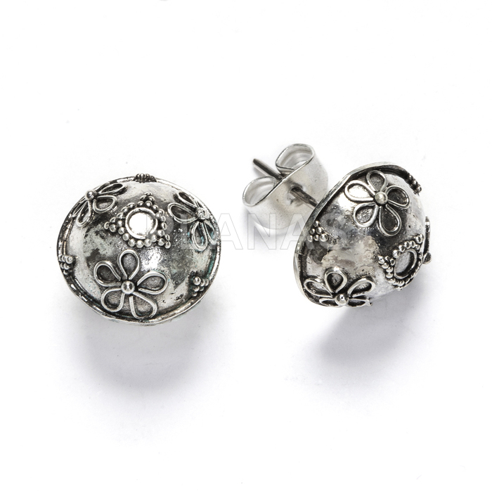 Sterling silver earrings.  