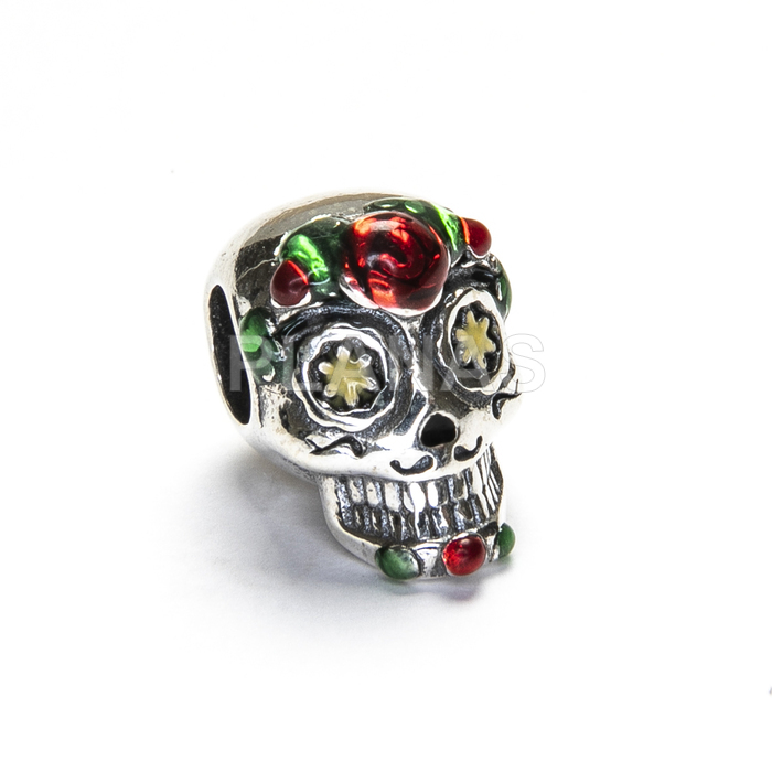 Charm en Plata de ley. CALAVERA.